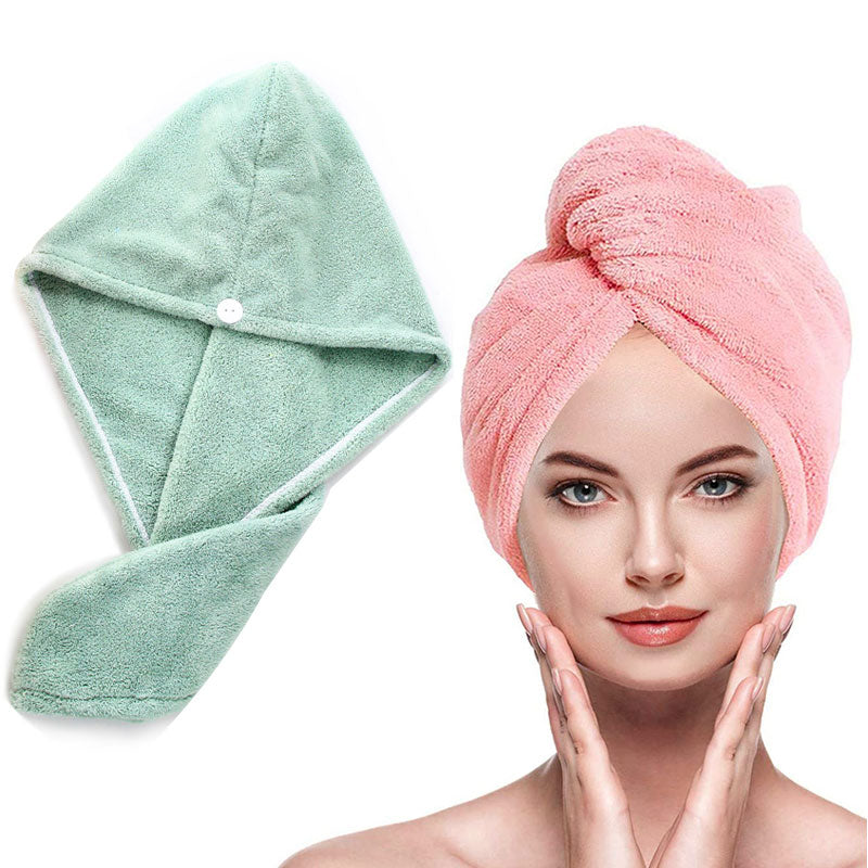 Toalha de Secagem Rápida de Cabelo | SUPER PROMOÇÃO COMPRE 1 E LEVE 5 | FRETE GRÁTIS