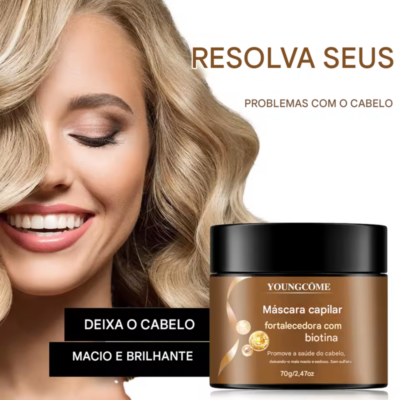 Máscara para reparo capilar - FRETE GRÁTIS PARA TODO BRASIL | COMPRE 1 E LEVE 2