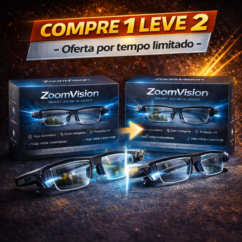 ZoomVision leitura inteligente e melhor visão - FRETE GRÁTIS | COMPRE 1 LEVE 2