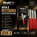 BladeFix™ | Afiador Premium 2 em 1 para Facas | COMPRE 1 LEVE 3